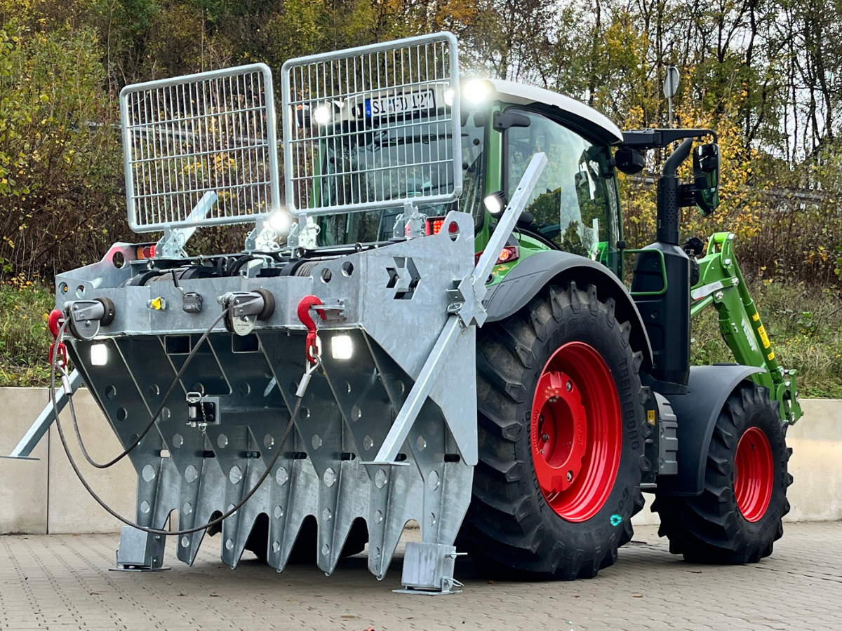 Doppelte hydraulische Seilwinde mit hoher Zugkraft für schwere Bergung